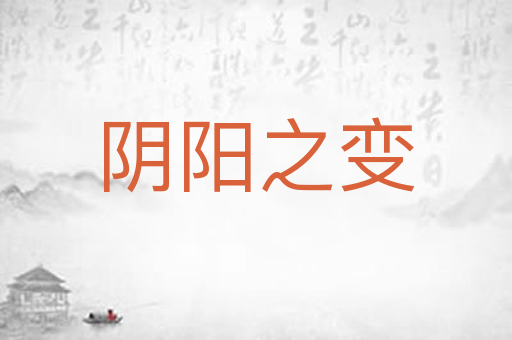 阴阳之变
