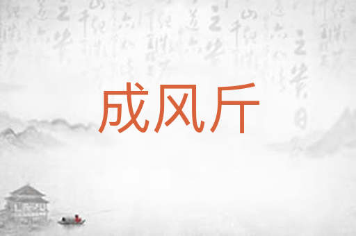 成风斤