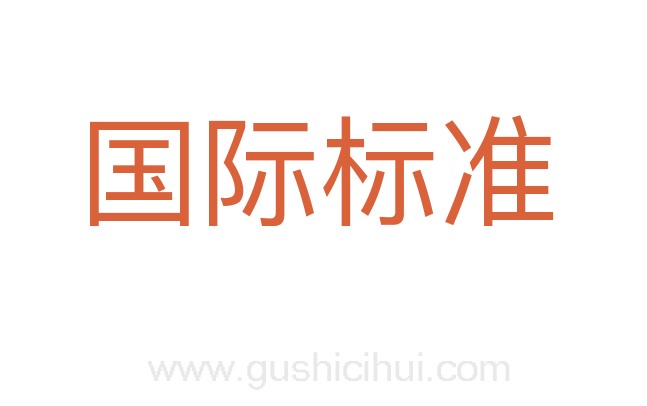 国际标准