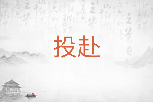 投赴