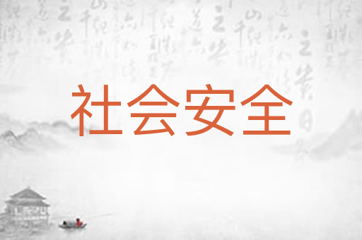 社会安全