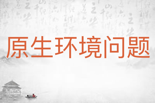 原生环境问题