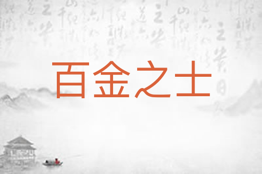 百金之士