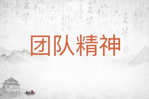 团队精神