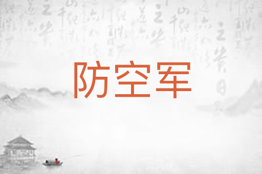 防空军