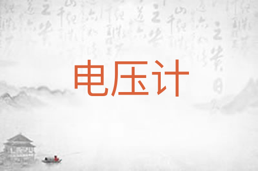 电压计