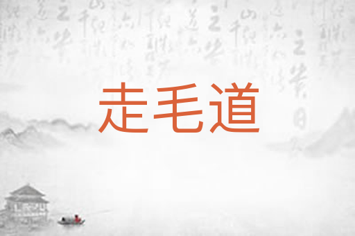 走毛道