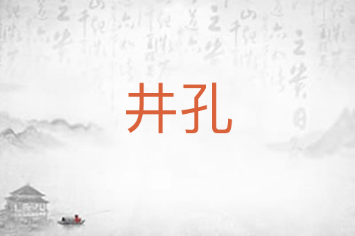 井孔