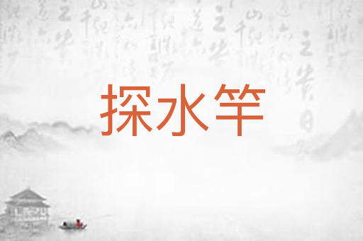 探水竿