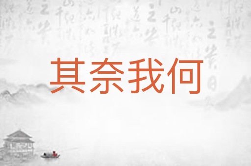 其奈我何