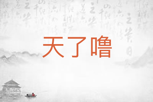 天了噜