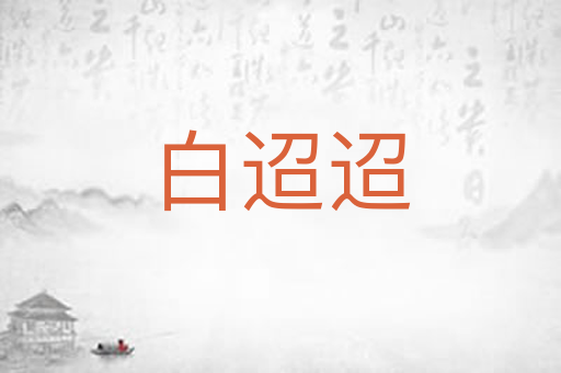 白迢迢