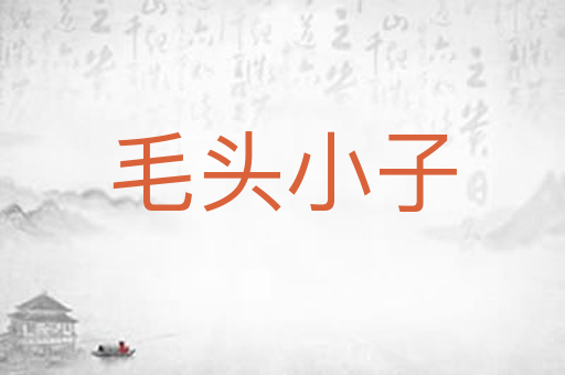 毛头小子