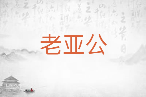 老亚公