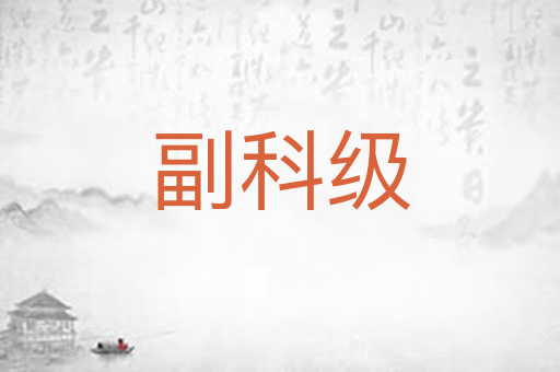 副科级