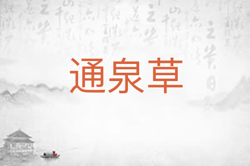 通泉草