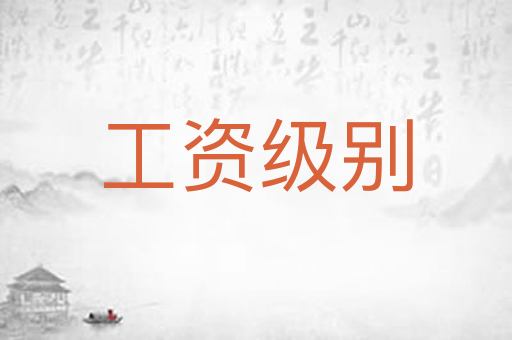 工资级别