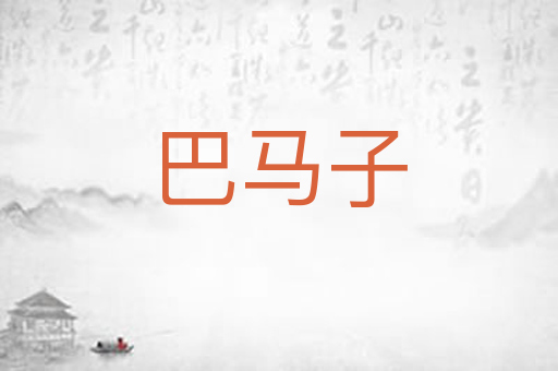 巴马子