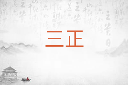 三正