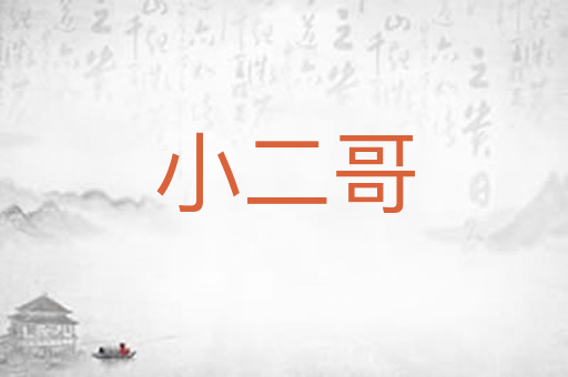 小二哥