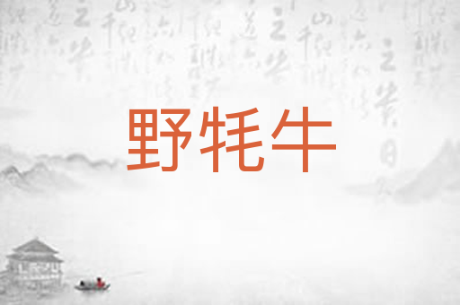 野牦牛