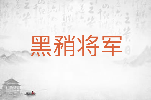 黑矟将军