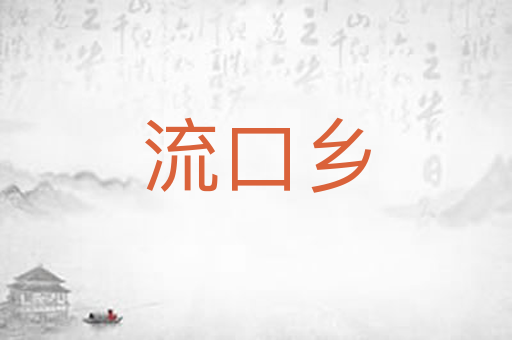 流口乡