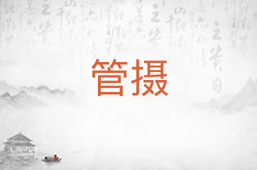 管摄
