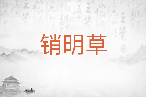 销明草