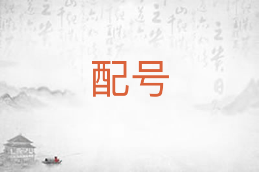 配号