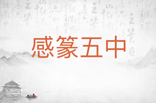感篆五中