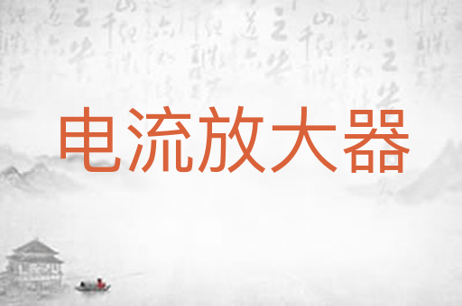 电流放大器