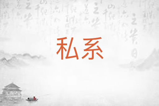 私系