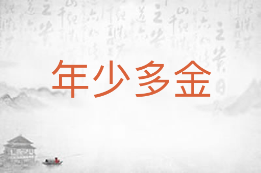 年少多金
