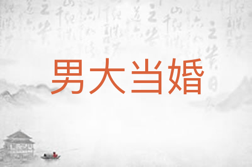 男大当婚